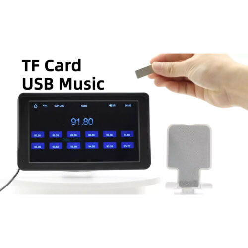 Portable 7'' Wireless Apple CarPlay Android Auto Touch Screen Car Radio Stereo