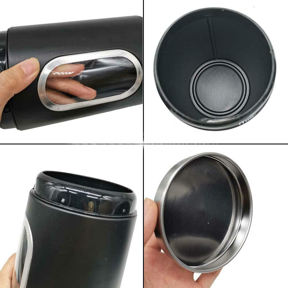 3-Piece Black Storage Canister Set with Stainless Steel Lids for Tea, Coffee, and Sugar - Durable Kitchen Organizers