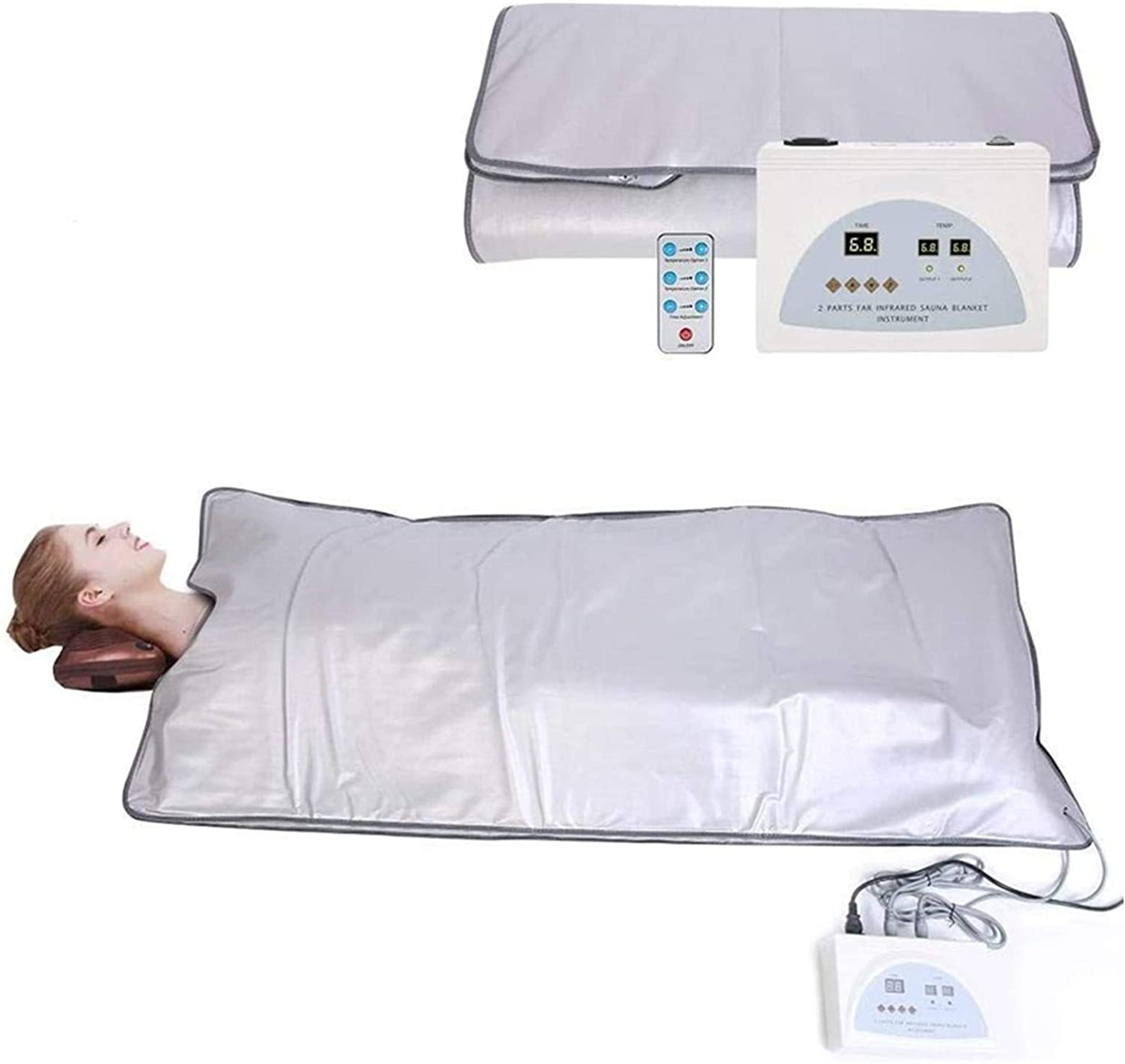 Body Shaper Sauna Slimming Blanket; Detox Therapy Machine Infrared Blanket