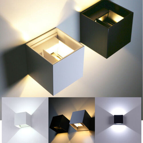 LED Wall Light Waterproof Outdoor Up/Down Lamp Exterior lights Yard Modern 12W