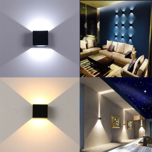 LED Wall Light Waterproof Outdoor Up/Down Lamp Exterior lights Yard Modern 12W
