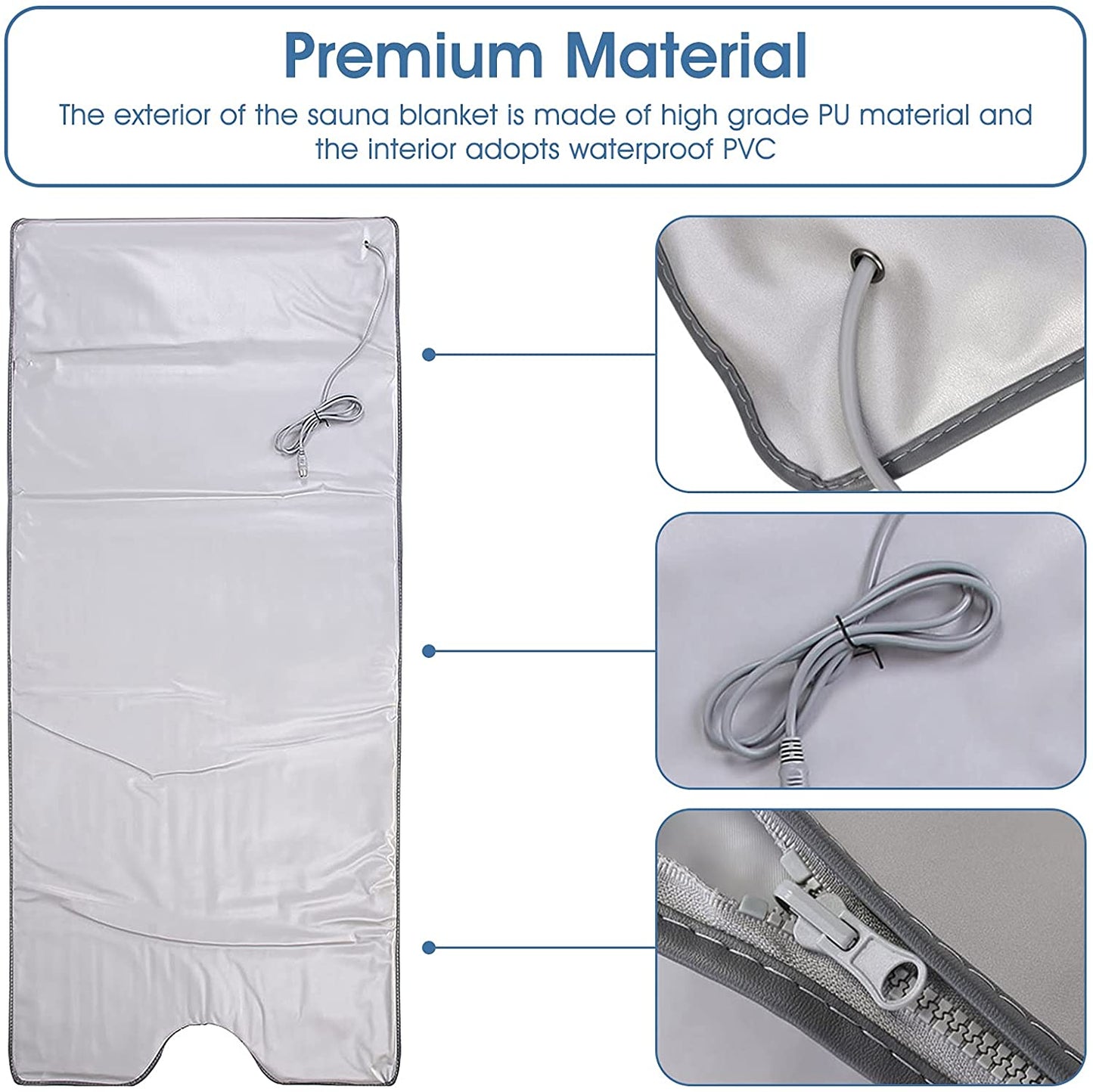 Body Shaper Sauna Slimming Blanket; Detox Therapy Machine Infrared Blanket