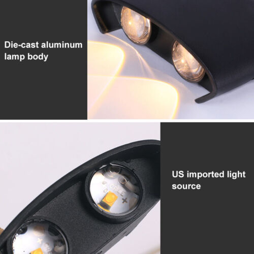 LED Wall Light Waterproof Indoor Outdoor Stair Corridor Lamp Exterior Lights