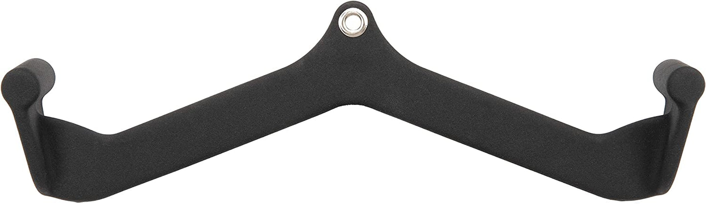 LAT Pull Down Bars Cable Machine Attachment, Rowing T-bar V-bar Set, Back Strength Training Handle Grips for Cable Machine Rowing Machine