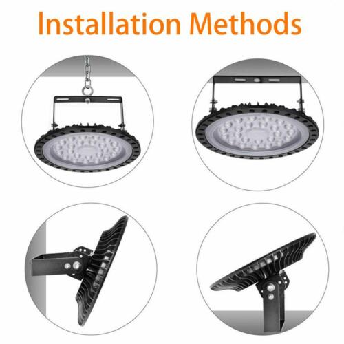 200W 300W 500W UFO LED High Bay Light Factory Industrial Warehouse Shop Lighting