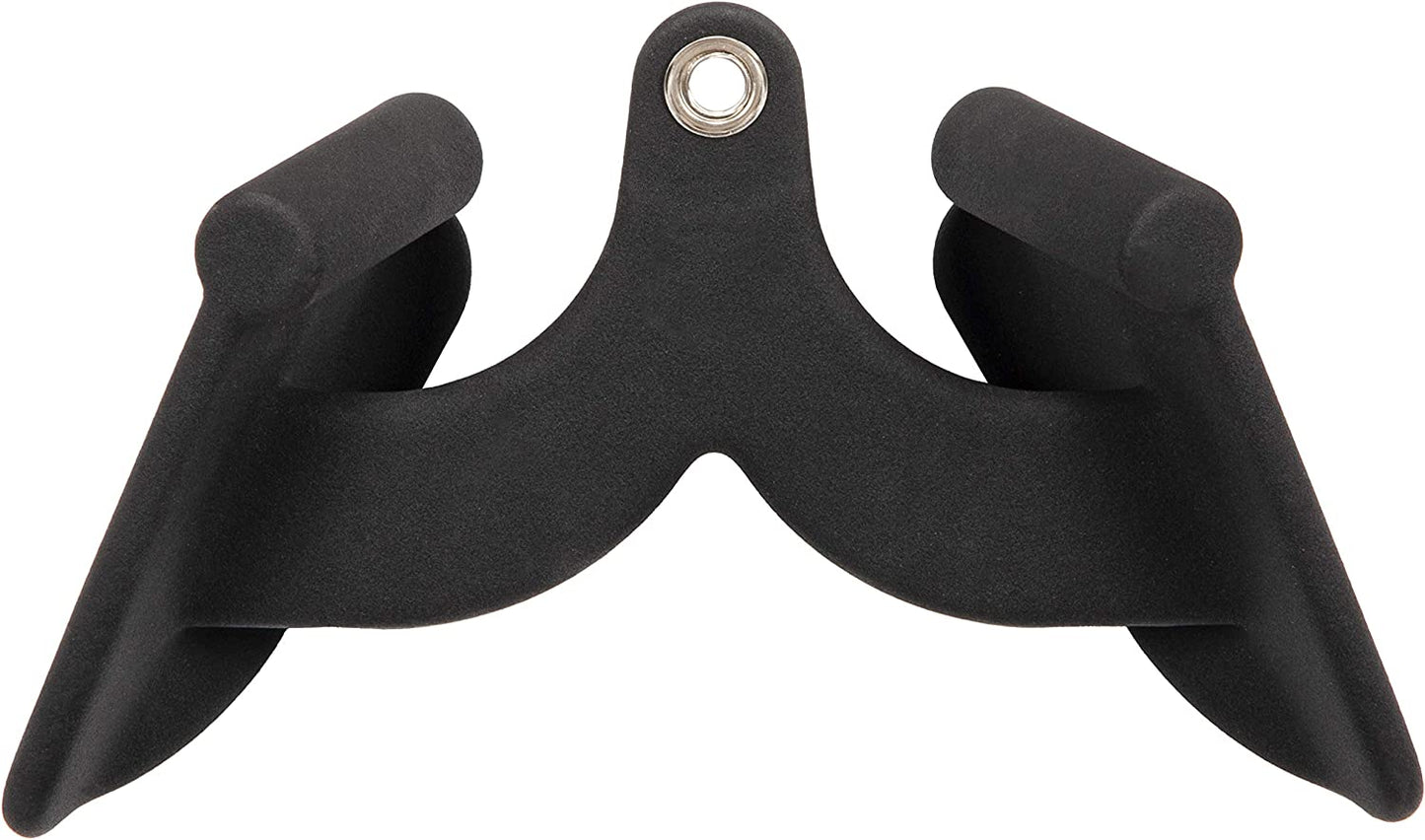 LAT Pull Down Bars Cable Machine Attachment, Rowing T-bar V-bar Set, Back Strength Training Handle Grips for Cable Machine Rowing Machine