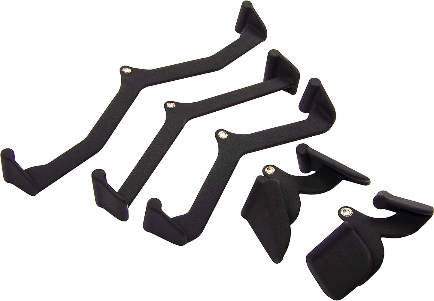 LAT Pull Down Bars Cable Machine Attachment, Rowing T-bar V-bar Set, Back Strength Training Handle Grips for Cable Machine Rowing Machine