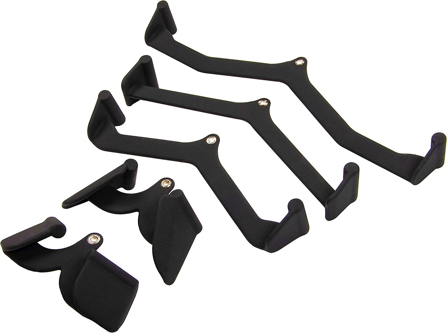 LAT Pull Down Bars Cable Machine Attachment, Rowing T-bar V-bar Set, Back Strength Training Handle Grips for Cable Machine Rowing Machine