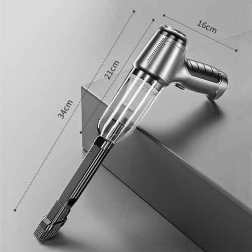 High-Efficiency 3-in-1 Handheld Vacuum: Powerful Suction, Blower, and Pump Features