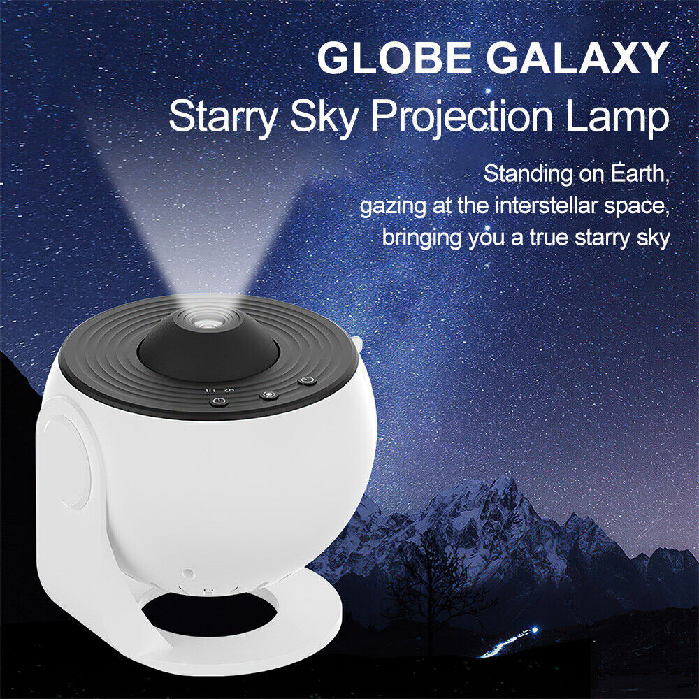Galaxy Starry Sky Projector 13-in-1 Night Light Rotating LED Planetarium Star Lamp