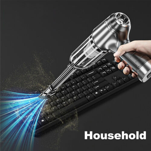 High-Efficiency 3-in-1 Handheld Vacuum: Powerful Suction, Blower, and Pump Features