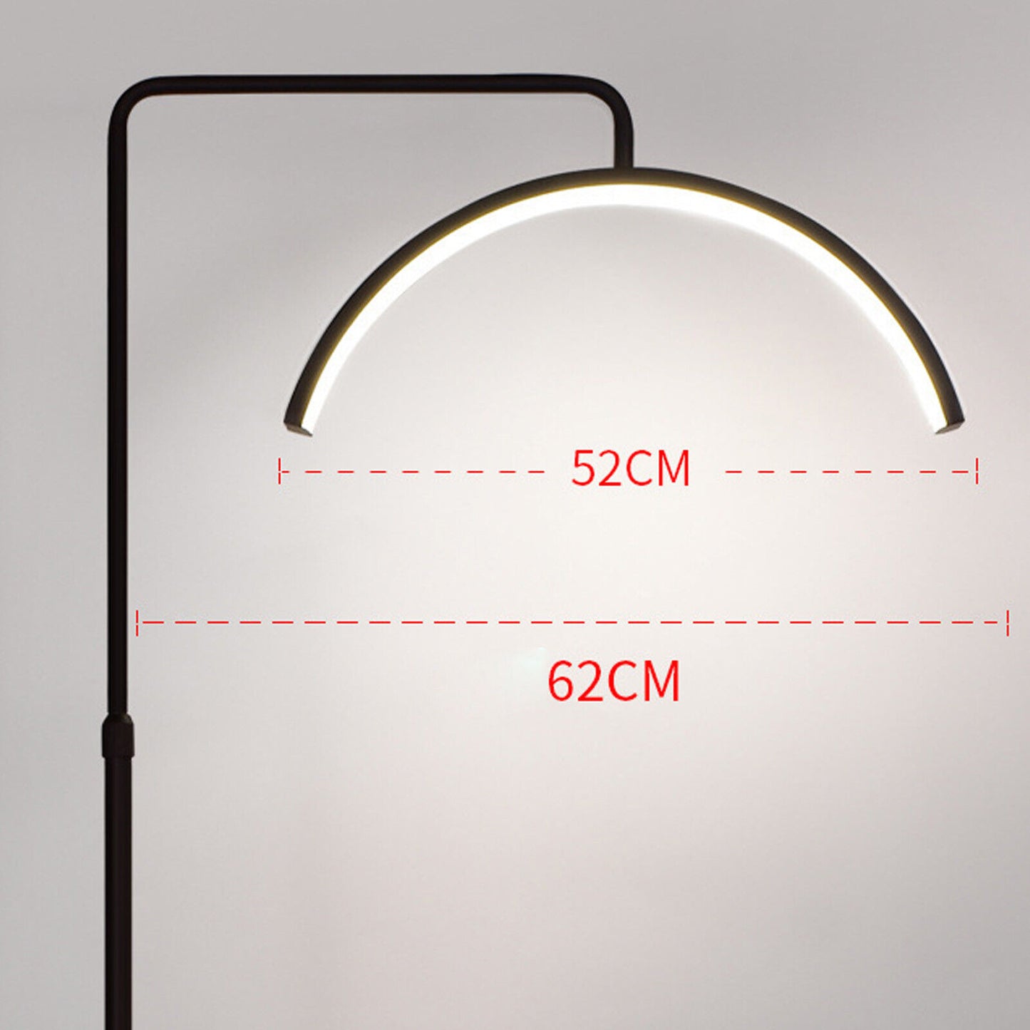 Adjustable LED Beauty Moon/Eyelash Light for Salons: Multi-Purpose, High-CRI, Rotatable Light with Adjustable Settings