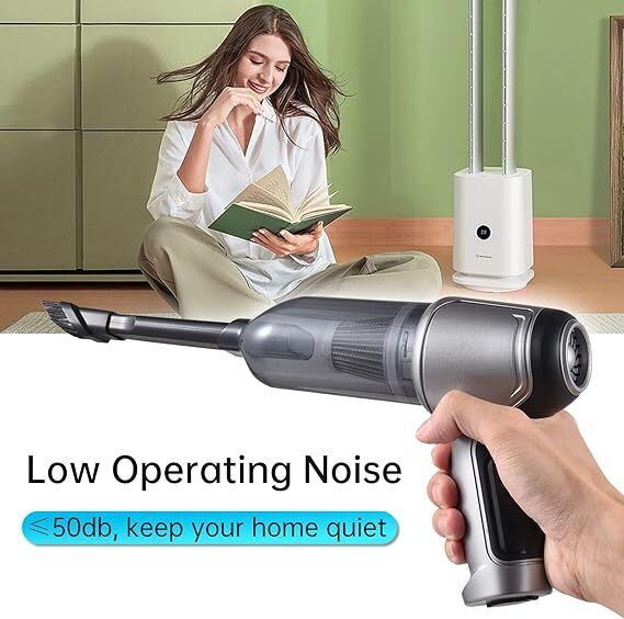 High-Efficiency 3-in-1 Handheld Vacuum: Powerful Suction, Blower, and Pump Features