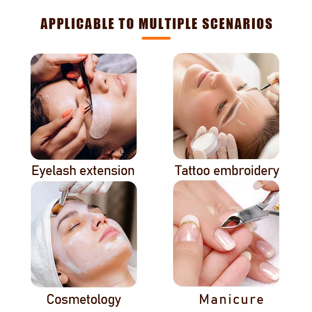 Adjustable LED Beauty Moon/Eyelash Light for Salons: Multi-Purpose, High-CRI, Rotatable Light with Adjustable Settings