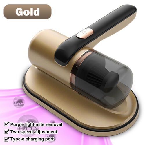 UltraPower UV-C Handheld Mite Vacuum: Wireless Sterilization and Filtration System
