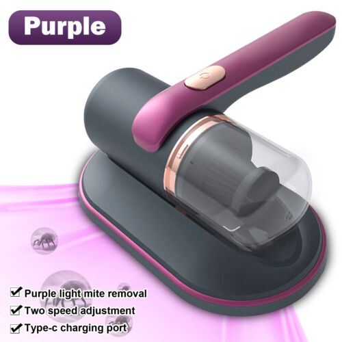 UltraPower UV-C Handheld Mite Vacuum: Wireless Sterilization and Filtration System