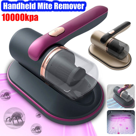 UltraPower UV-C Handheld Mite Vacuum: Wireless Sterilization and Filtration System