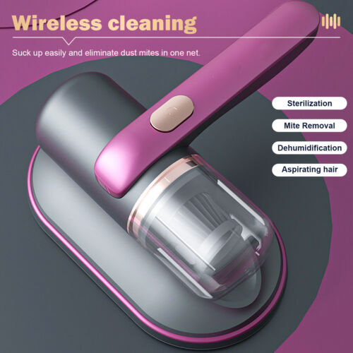 UltraPower UV-C Handheld Mite Vacuum: Wireless Sterilization and Filtration System