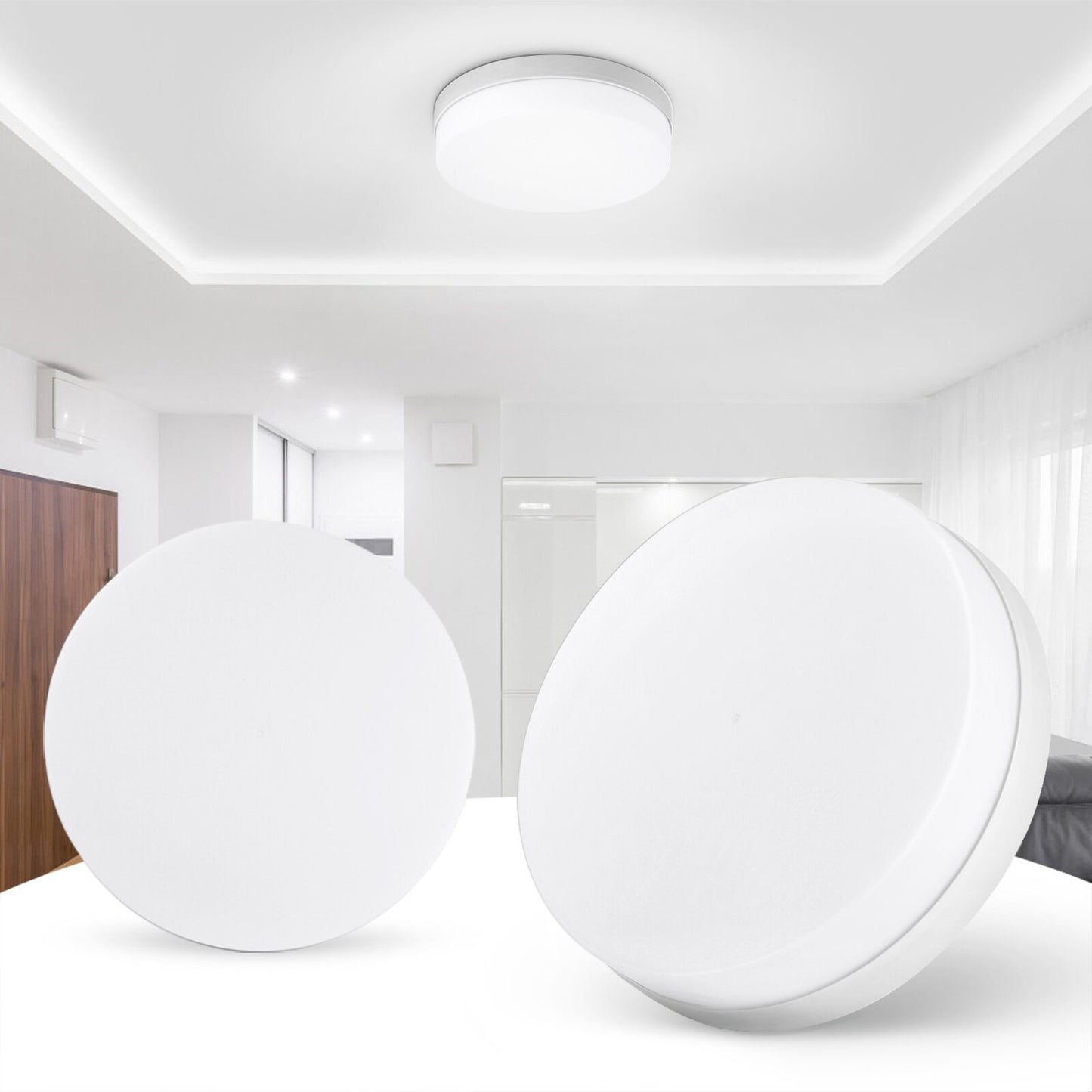 LED Ultra-thin Ceiling Light 220V-240V 18W 24W 36W 48W Panel Down Lights Bedroom