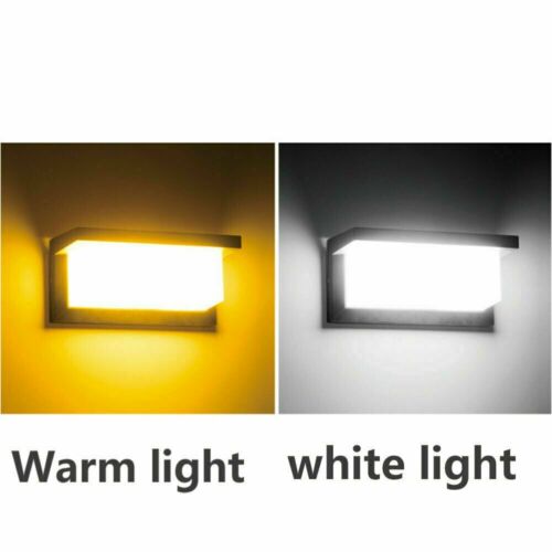 LED Wall Light Waterproof Outdoor Lamp Exterior lights Yard Modern with Sensor