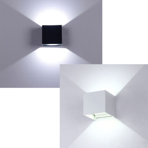LED Wall Light Waterproof Outdoor Up/Down Lamp Exterior lights Yard Modern 12W