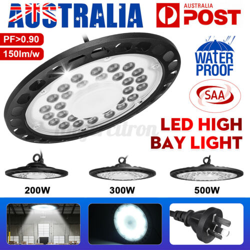 High Low Bay LED Lights 200W 500W UFO Industrial Workshop Warehouse Factory Lamp