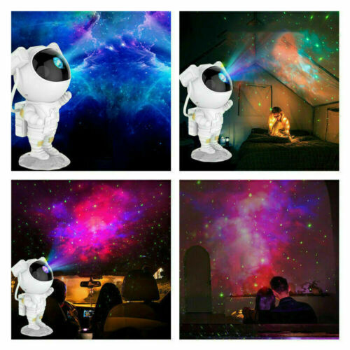 Astronaut Toy Starry Sky Star Projector Night Light Laser Projection Lamp Decoration