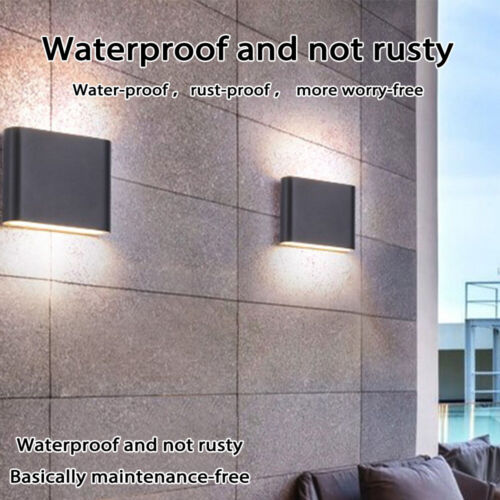 LED New Wall Light waterproof Outdoor Up/Down Lamp Exterior lights Yard Modern