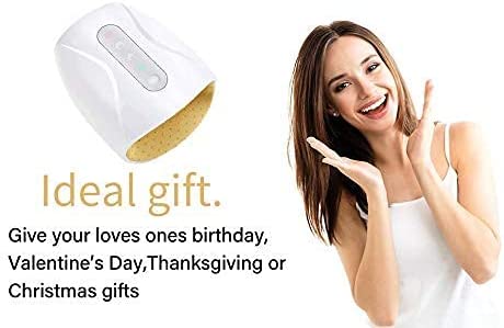 Electric Hand Massager with Air Compression and Heat,Mothers Day Gifts for Mom, Cordless Hand Finger Massage Machine for Arthritis Finger Numbness Pain Relief