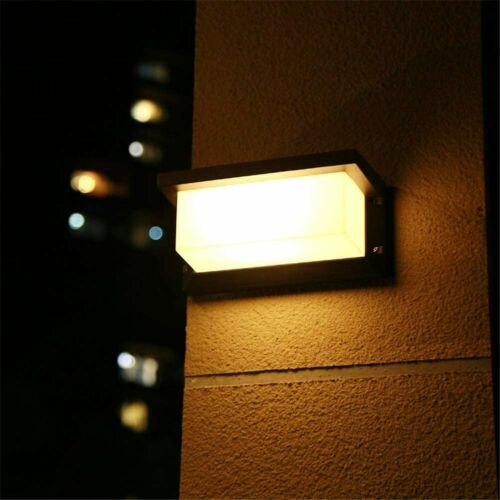 LED Wall Light Waterproof Outdoor Lamp Exterior lights Yard Modern with Sensor