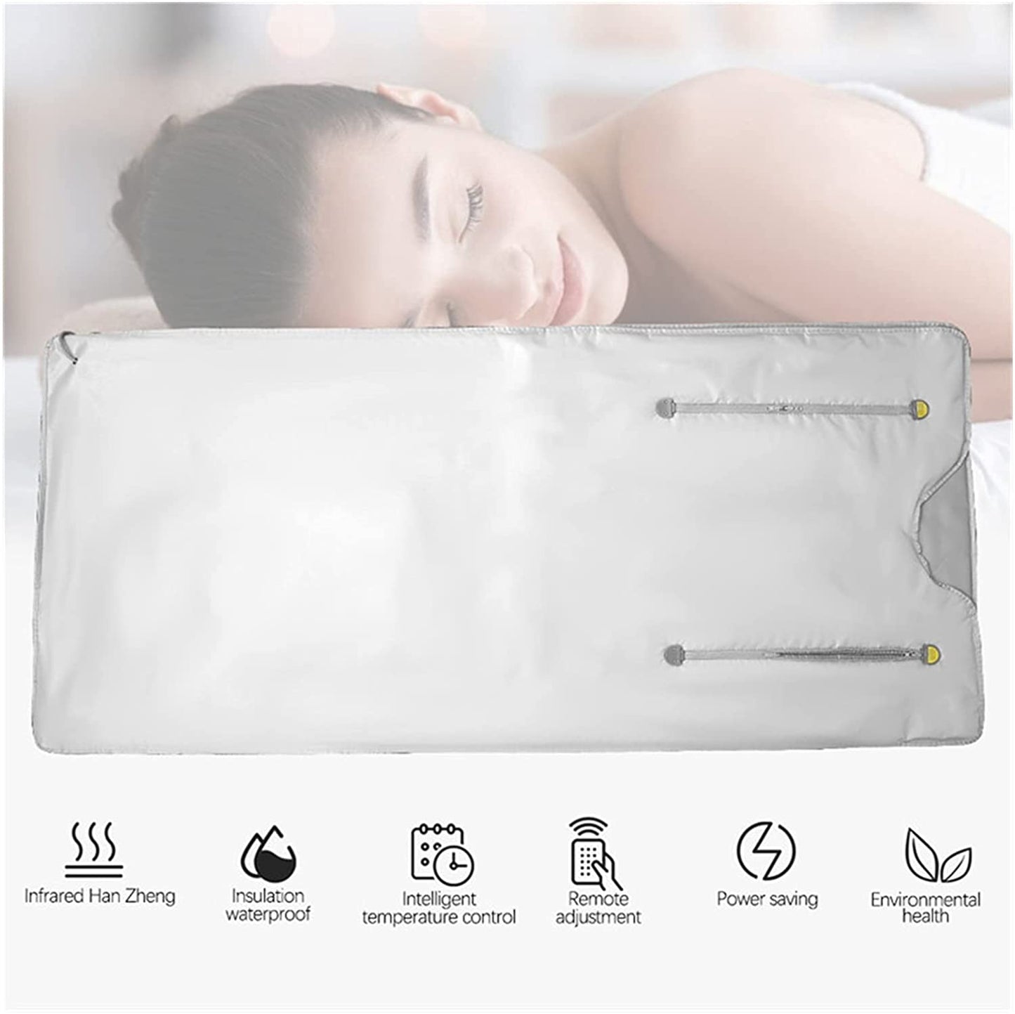 Body Shaper Sauna Slimming Blanket; Detox Therapy Machine Infrared Blanket