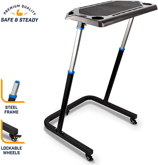 Adjustable Bike Trainer Fitness Desk Portable Workstation Standing Desk