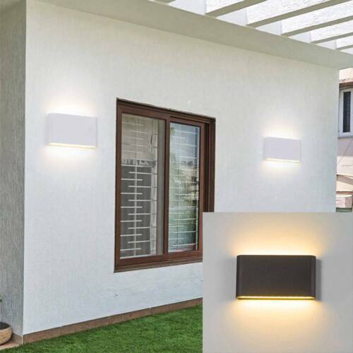 LED New Wall Light waterproof Outdoor Up/Down Lamp Exterior lights Yard Modern