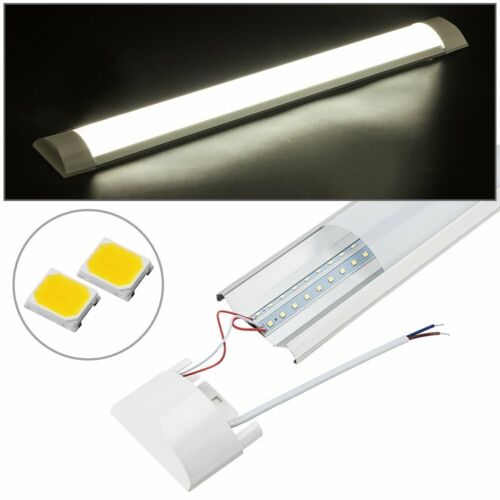 5PCS 2FT LED Tube Batten Linear Slimline Ceiling Light Cool White Lamp Fixture